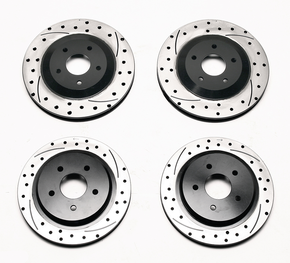 Wilwood Disc Brakes - Front Brake Kit Part No: 140-9336-D diagram of calipers 